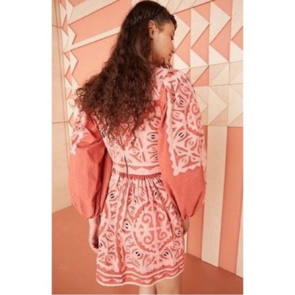Ulla Johnson Omaira Balloon Sleeve Mini Dress $725 size 4 - Picture 5 of 10